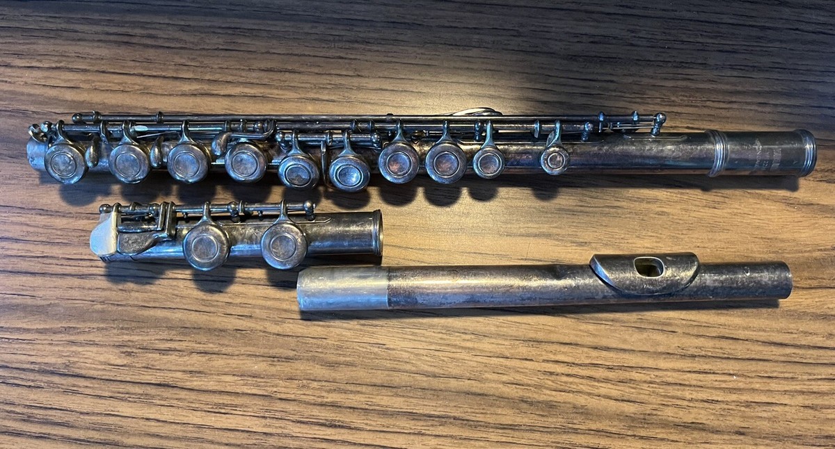 Yamaha Flute YFL225N in Case Nippon Gakki Japan Ser# 019835 for