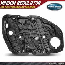 Front Left Power Window Regulator w/ Motor Assy for Kia Optima 2016-2020 6-Blade