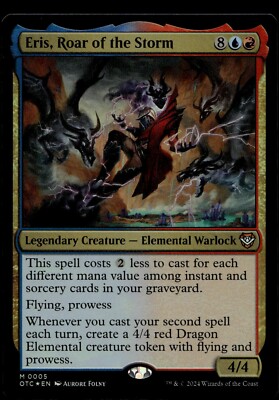 Eris, Roar of the Storm Foil MTG Outlaws of Thunder Junction M/NM