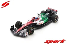 Spark 1:43 F1 Alfa Romefo ORLEN C42 No.24 / No.77 Azerbaijan GP 2022 Model Car