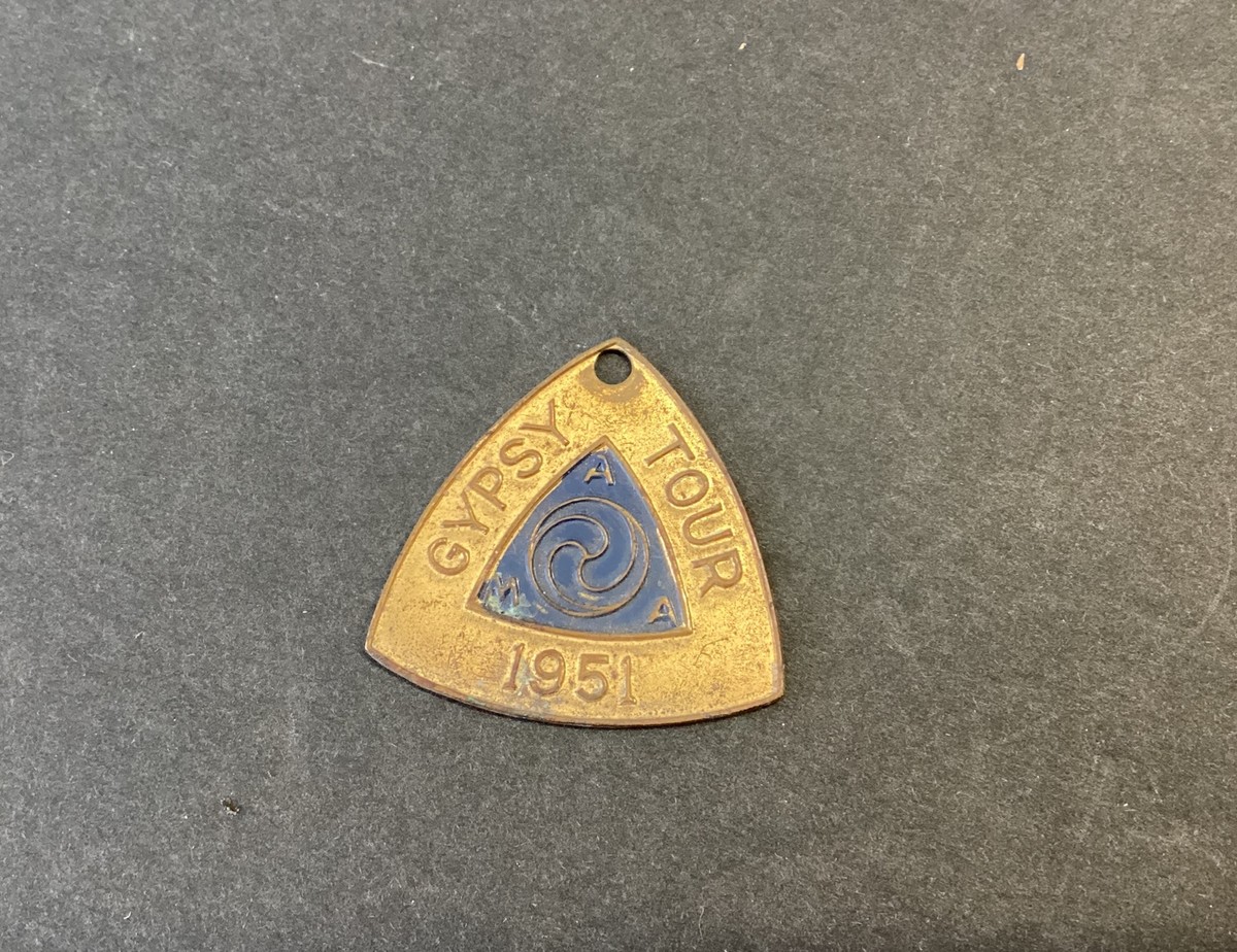 AMA 1951 Gypsy Tour FOB American Motorcycle Association Medal