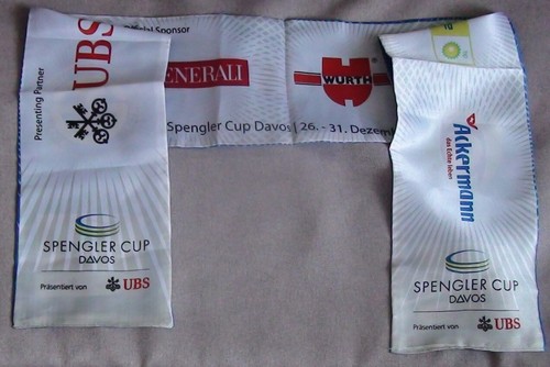 Scarves Spengler-cup, Switzerland-2009, Canada, Minsk, Mannheim, Davos - Picture 3 of 3