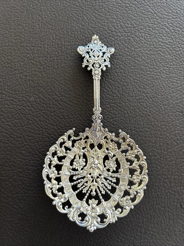 Gorham Sterling Silver Bonbon Server #587 6 9/16" Beautiful~No Mono 71.7grams