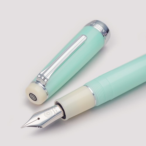WANCHER Jade / Jade Fountain Pen 21K Nib EF/F/MF/M/B - Picture 9 of 10