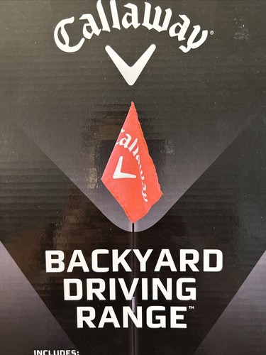 Callaway Golf Backyard Practice Driving Range 2 Flags & Poles + 3 Balls NEW - 第 5/10 張圖片