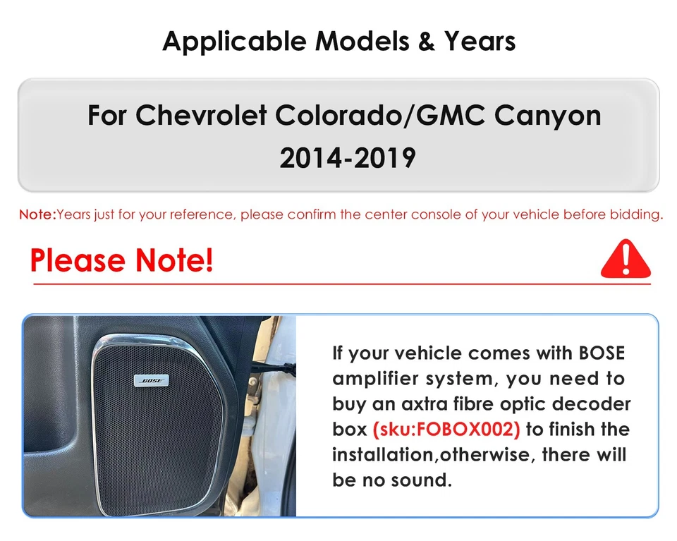 9.7" Para Chevrolet Colorado GMC Canyon 15~18 Android Navegación Coche GPS Estéreo Foto 2 de 4