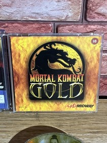 Sega Dreamcast Mortal Kombat Gold - PAL - Complete With Manual