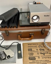 Rollei P350AF Slide Projector TESTED  WORKING Remote Hard Case Autofocus P350