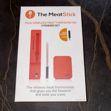 The Meat Stick True Wireless Meat Thermometer Xtender Set New Sealed