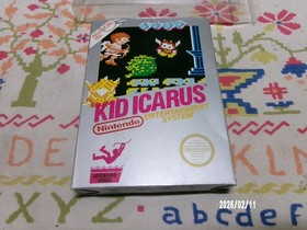 #835 Kid Icarus - Nintendo NES 5 SCREW Cartridge, Box, Manual, Foam, and Sleeve