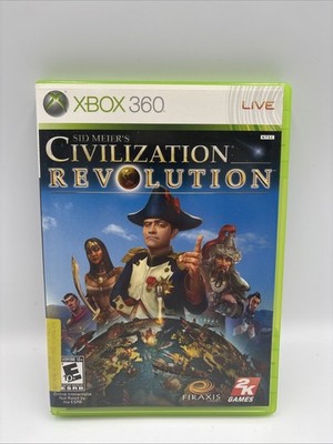 Civilization Revolution Xbox 360 CIB Complete Tested