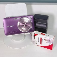 Sony WX5 Purple-Sony G Lens, F2.4-F5.9 Aperture, ENGLISH, High-Quality Cam