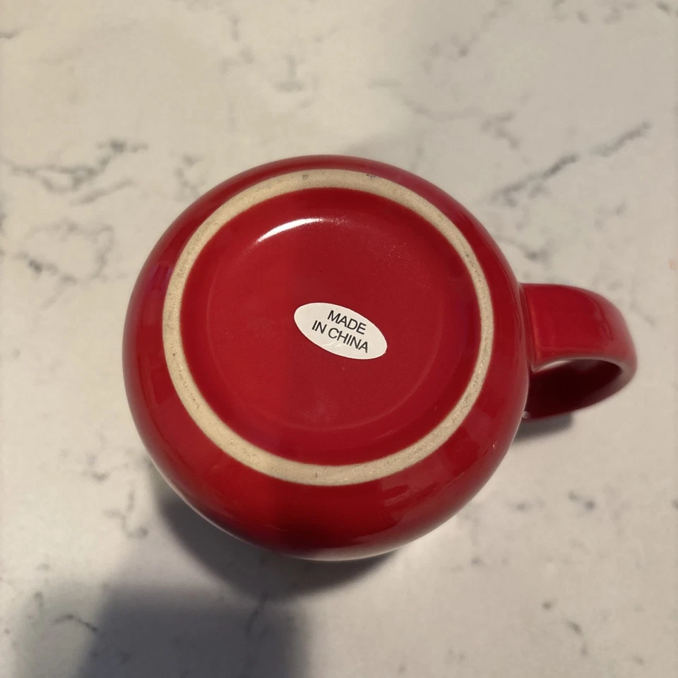 Kellogg’s Eggo Brand Waffles Coffee Mug Since 1955 Red 16oz NEW - Image 3 of 4