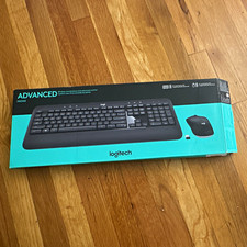 Logitech MK540 Advanced Wireless Keyboard & Mouse Combo English QWERTY Black