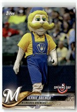 2018 Topps Opening Day #M-16 Bernie Brewer Mascots