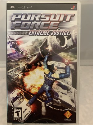 Sony PSP Pursuit Force: Extreme Justice Used Game Complete W/Manual 