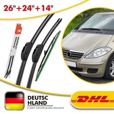 Scheibenwischer Vorne Hinten Für Mercedes Benz A-Klasse W168 Vaneo W414 Set DE Scheibenwischer Vorne Hinten Für Mercedes Benz A-Klasse W168 Vaneo W414 Set DE