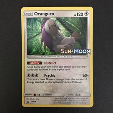 Oranguru SM13 Sun & Moon Base Set Prerelease Promo Holo Pokemon Card