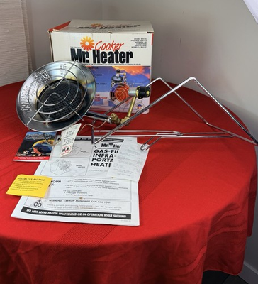 #ad #ad Mr. Heater Model MH12C Propane Heater Cooker 8000 14000 BTU Radiant Portable $39.85