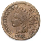 1881 Indian Head Penny Cent Very Fine (VF)