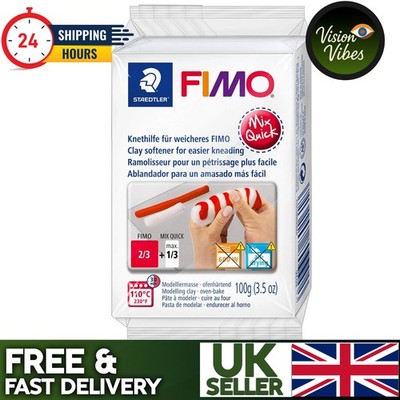 FIMO Mix Quick Polymer Clay Softening Medium ? Erweicht harte Tonerde 100g