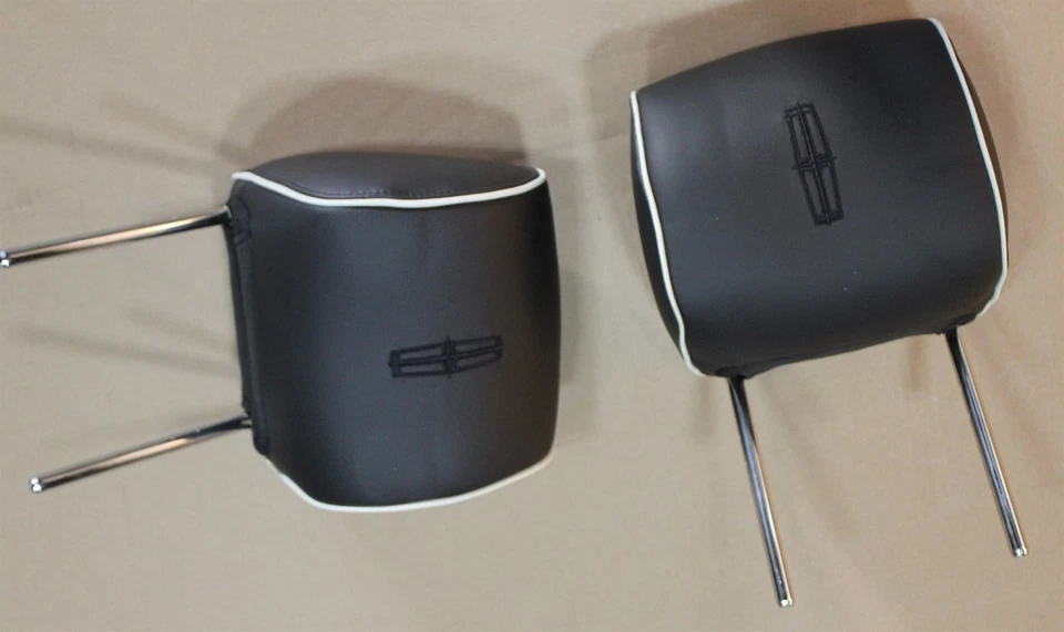 Reposacabezas asiento delantero Lincoln MKZ 10-11 AH6Z54611A08GH NEGRO CARBÓN NOS FORD OEM Foto 2 de 4