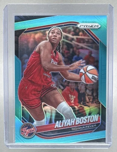 Aliyah Boston 2025 Panini WNBA Prizm #75 Teal /49