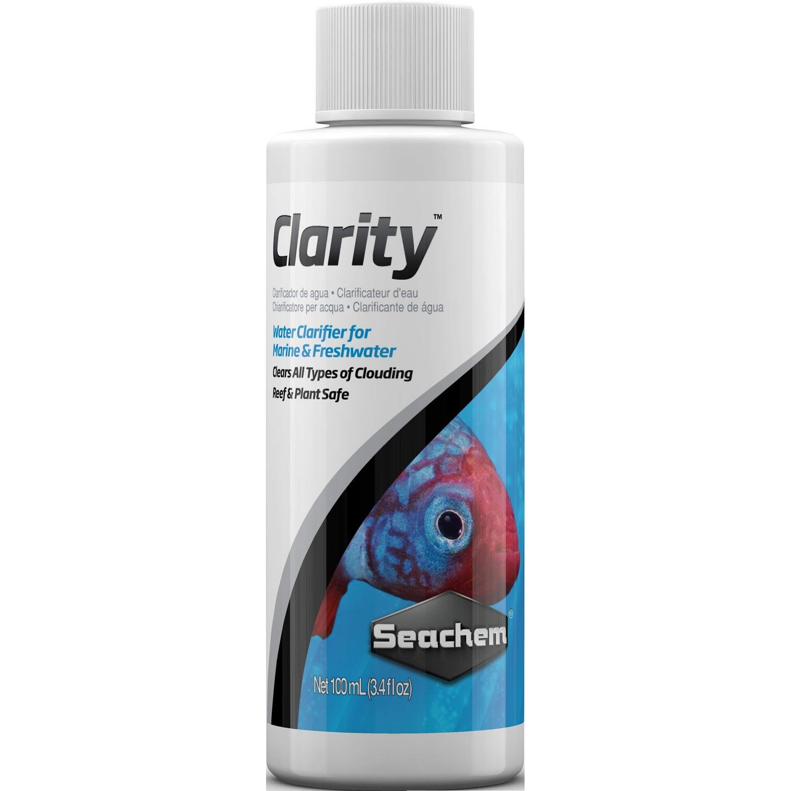 Seachem Clarity - chiarificatore d'acqua per acquari di acqua marina ['100 ml']