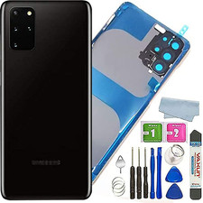 Galaxy S20 Back Glass Cover Housing Door with Camera Lens and Pre-Installed Tap