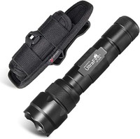 Ultrafire LED Taschenlampe Mit Holster, 1000 Lumen Single Modus Taktische