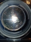 Canada 50C 1967 Silver PCGS PL65 Wolf Reverse Centennial Coin Gold Shield  — photo 3