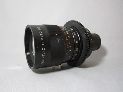 FUJINON OPTICS 1.8/20-100MM ZOOM C-MOUNT LENS fits BOLEX 16MM MOVIE CAMERA +MORE