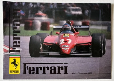 Ferrari Range Prospekt 1982 - Mondial QV 308 GTS QV & GTB QV 400i BB 512i - Bild 1 von 4