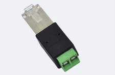 Taidacent 5 Pcs RJ45 to RS485 Converter Adapter - Terminal Block, Crystal Hea...