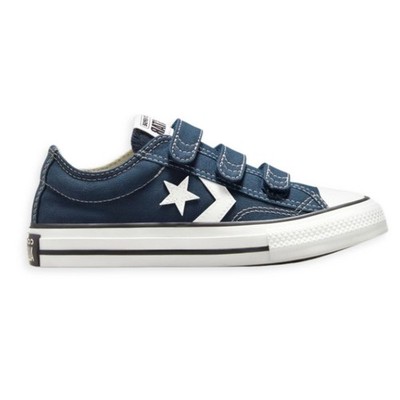 Converse Star Player 76 Easy On Kinder Turnschuhe Klettverschluss Schuhe navy bl
