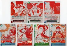 3rd Anniversary Treasure Campaign Pack One Piece TCG| English | Complete Set NM
