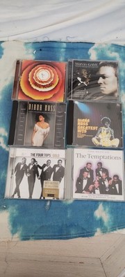 TAMLA MOTOWN 8CD JOBLOT STEVIE WONDER 2CD/MARVIN/DIANA/FOUR TOPS 2CD TEMPTATIONS