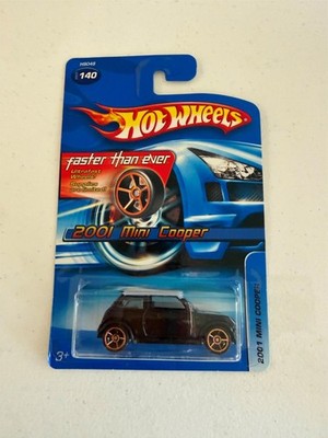 Hot Wheels - 2001 Mini Cooper - 2005 - Faster Than Ever - Black M2