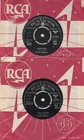 PACK of 2 ELVIS PRESLEY 45s *BLUE RIVER & LOVE LETTERS* UK RCA ROCK & ROLL