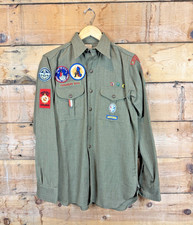 1940's Boy Scout Explorers Uniform Shirt  Minneapolis MN Troop 33 Eagle Scout
