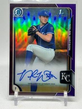 2015 Bowman Draft Chrome Pick Purple Refractor /250 Nolan Watson #BCA-NW Auto