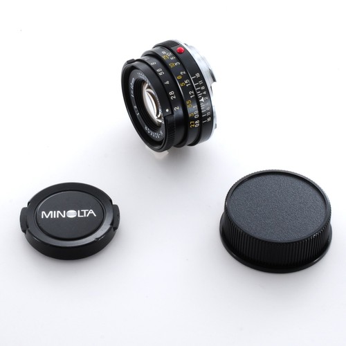 Objectif Minolta M-ROKKOR 40 mm F2 monture Leica M MF Prime du Japon [Excellent] - Photo 2/13