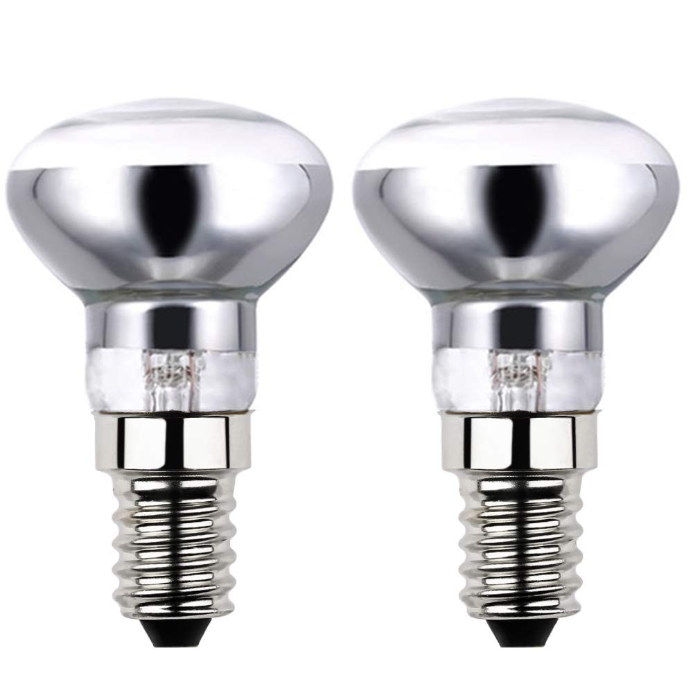 Sunnylinn 2X R39 E14 25W Lava Lamp Bulbs 2 Count (Pack of 1), Warm White