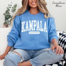 Kampala Unisex Sweatshirt Travel Uganda Trip Sweater Gift Tee