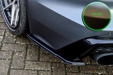 Heckansatz Seitenteile Flaps aus ABS passend für Audi RS6 8C 4K in OEM Optik