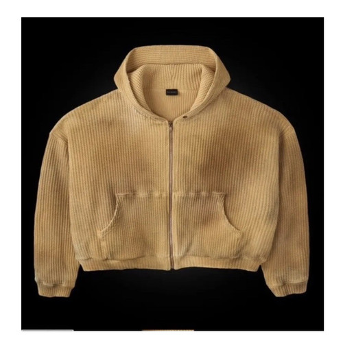 GV Gallery Waffle Zip Knit Hoodie XL