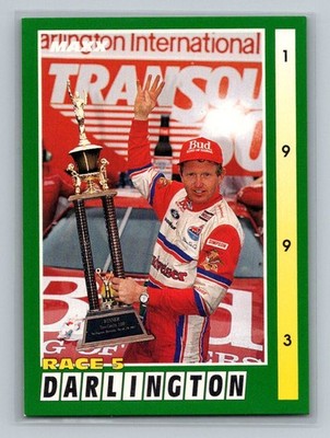 1993 Maxx #268 Race 5 Darlington Junior Johnson & Associates