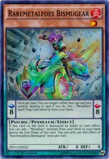 Raremetalfoes Bismugear - PEVO-EN052 - Super Rare - 1st Edition Near Mint Pendul