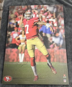 Sports Colin Kaepernick San Francisco 49ers Famous Quarterback  Painting