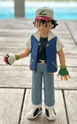 TOMY Pokemon Ash Ketchum 4.75" Figure 1998 Game Freak Vintage Trainer